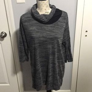 1X Black and Gray Tunic